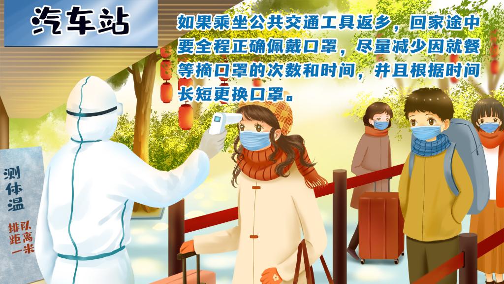 春運(yùn)進(jìn)行時(shí)，人在旅途如何做好防護(hù)？