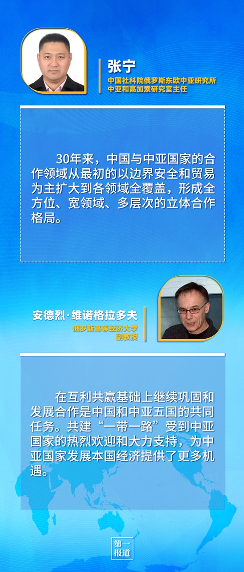 第一報(bào)道 | 建交三十年，習(xí)主席這樣評(píng)價(jià)與中亞五國(guó)關(guān)系