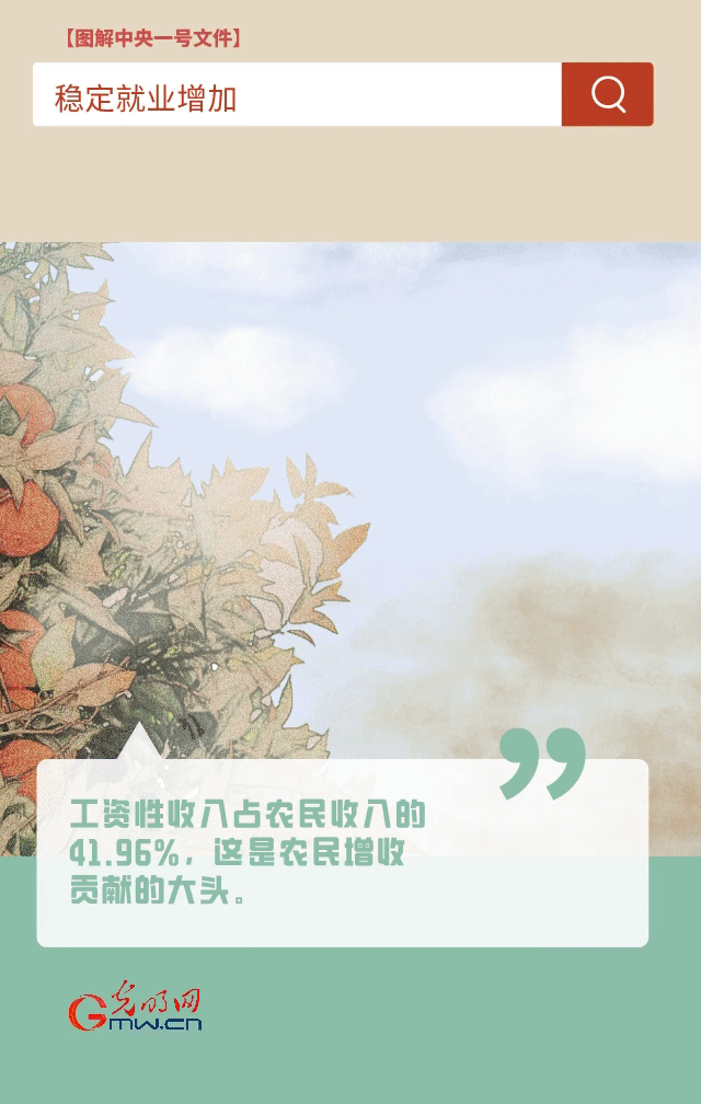 【圖解中央一號(hào)文件】“動(dòng)”漫海報(bào)丨今年如何讓農(nóng)民的“錢袋子”鼓起來(lái)？