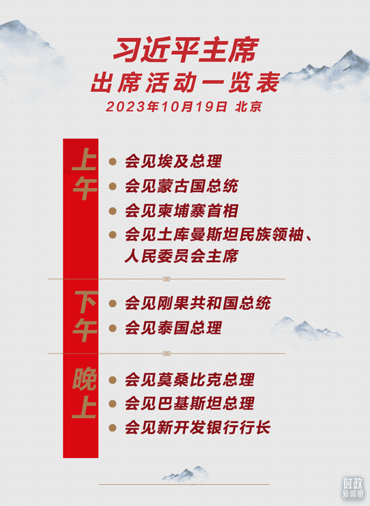 時(shí)政新聞眼丨高峰論壇圓滿(mǎn)成功，習(xí)近平密集會(huì)見(jiàn)傳遞清晰信號(hào)