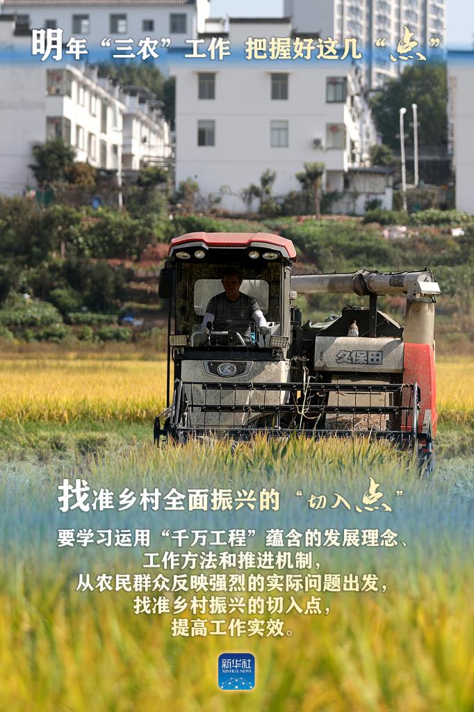 明年“三農(nóng)”工作，這幾個“點”要把握好