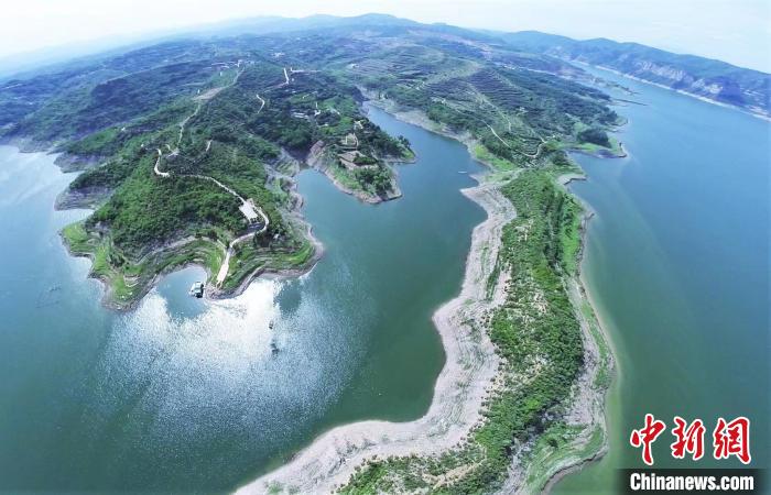 圖為航拍生態(tài)園現(xiàn)狀?！●T華 攝