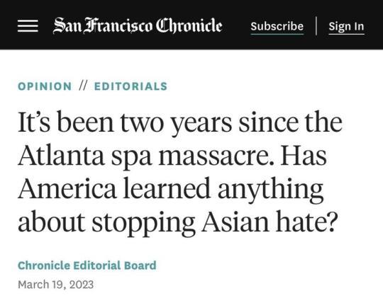 【透視】美國(guó)根本不知道反省！美媒：反亞裔的仇恨并沒(méi)有減弱