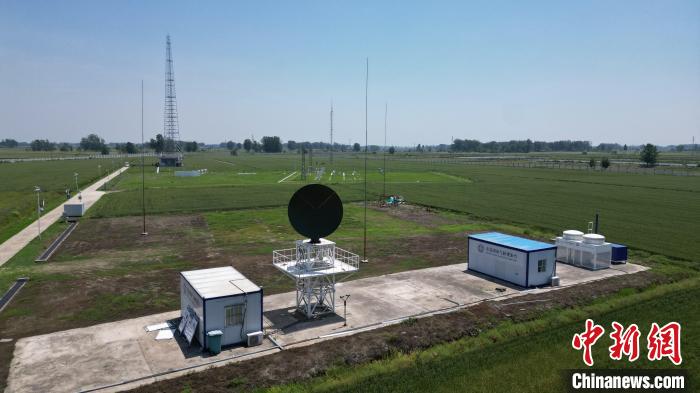 航拍壽縣國(guó)家氣候觀測(cè)臺(tái)?！∽Ａ?攝