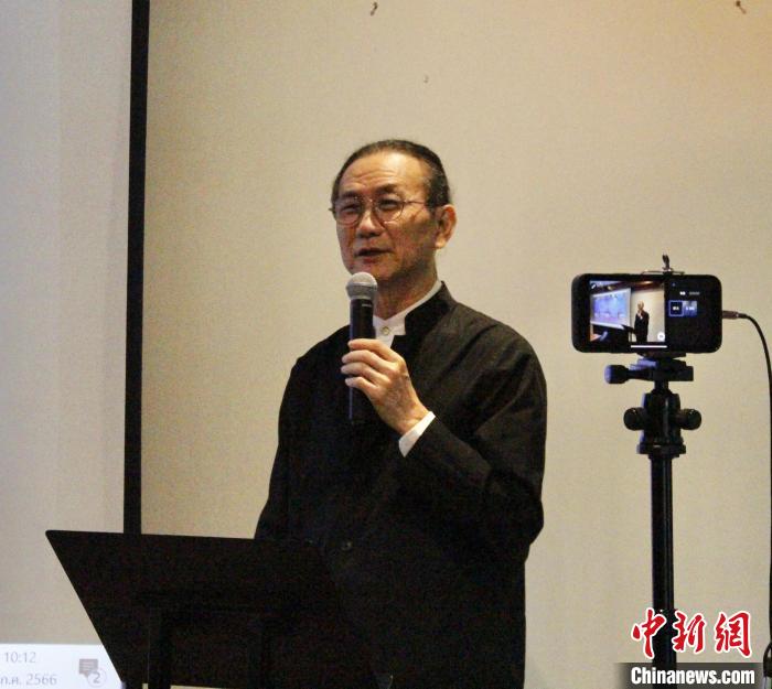 泰國(guó)泰中商務(wù)委員會(huì)主席邱威功致辭。<a target='_blank' href='/' _fcksavedurl='/'><p  align=