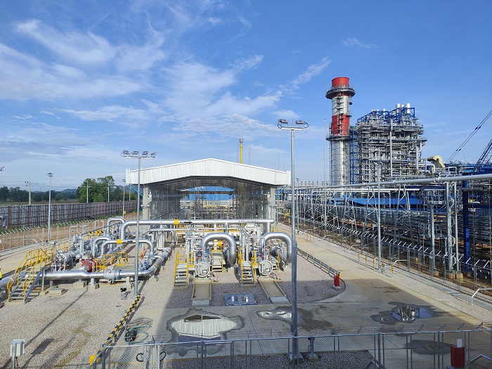 泰國(guó)新崗天然氣管道項(xiàng)目計(jì)量調(diào)壓站。卡瑪萊 攝