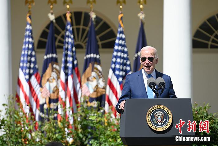 資料圖：美國(guó)總統(tǒng)拜登。<a target='_blank' href='/'><p  align=