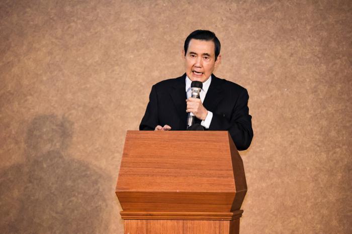  資料圖：馬英九。圖片來(lái)源：臺(tái)灣《中國(guó)時(shí)報(bào)》