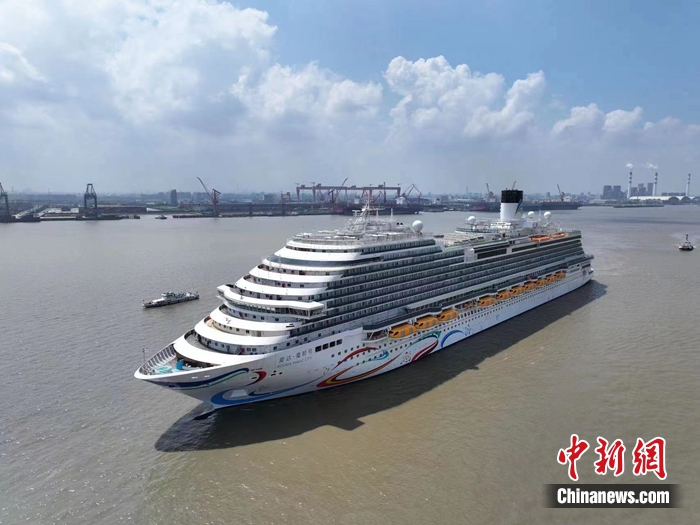 外高橋造船供圖。