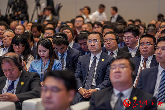 2023中國(guó)（浙江）—泰國(guó)合作交流會(huì)現(xiàn)場(chǎng)。普拉維攝