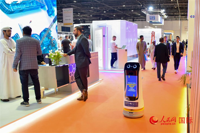 展會一角。人民網 塔里克·易卜拉欣攝