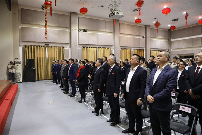 “溫暖迎春·共慶中國年”活動現(xiàn)場。中國駐阿爾及利亞大使館供圖