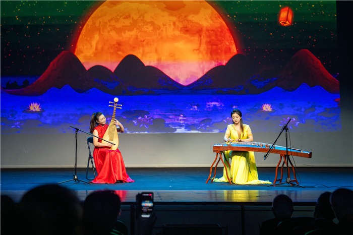  現(xiàn)場表演。中國駐希臘大使館供圖