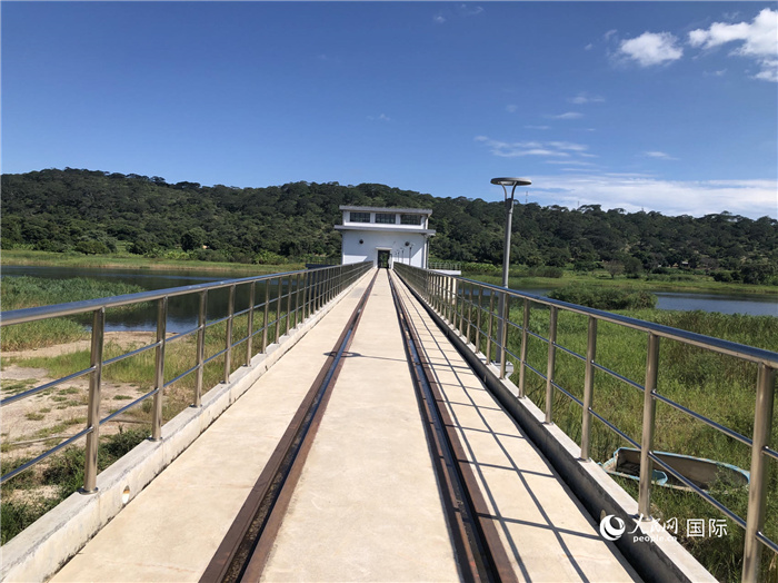 卡夫河供水項(xiàng)目。人民網(wǎng)記者 黃培昭攝