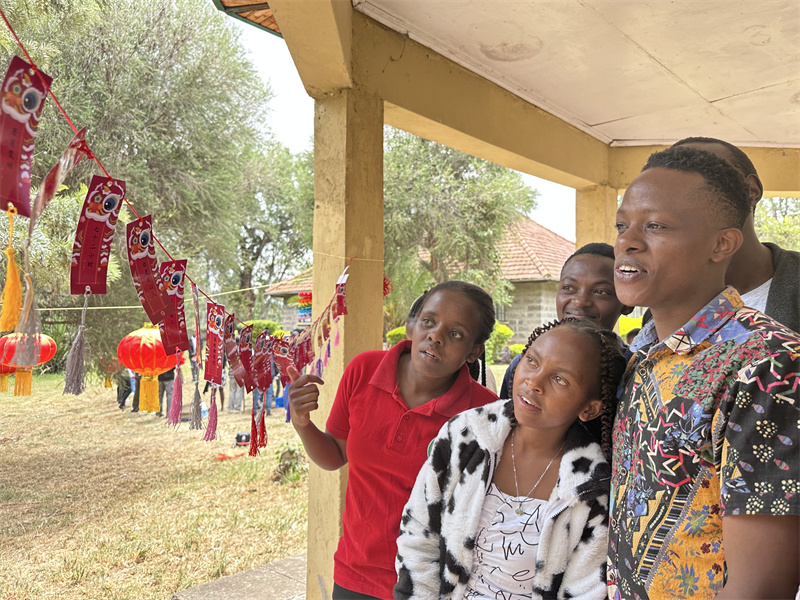 活動現(xiàn)場。肯尼亞埃格頓大學(xué)孔子學(xué)院供圖