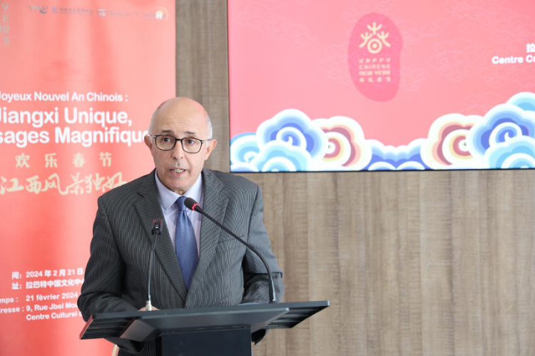 拉巴特文化藝術(shù)遺產(chǎn)復(fù)興協(xié)會(huì)主席德里希致辭?；艟z