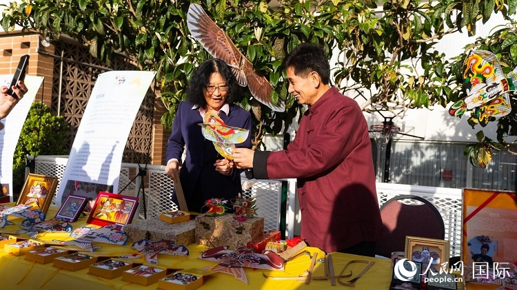 山東非物質(zhì)文化遺產(chǎn)濰坊風(fēng)箏。荊韻 攝