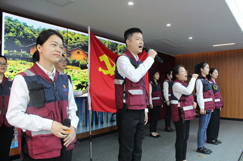 1、主題黨日活動(dòng)現(xiàn)場(chǎng)。受訪單位供圖