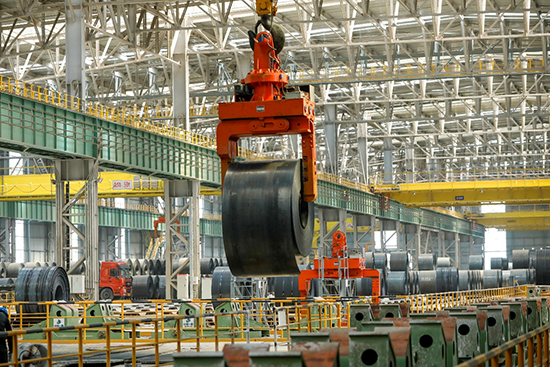 豐南區(qū)臨港經(jīng)濟(jì)開發(fā)區(qū)的河北縱橫集團(tuán)豐南鋼鐵有限公司實景。 李秀清攝