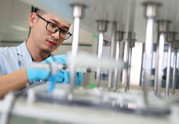 藥物研制實(shí)驗(yàn)環(huán)節(jié)。受訪者供圖