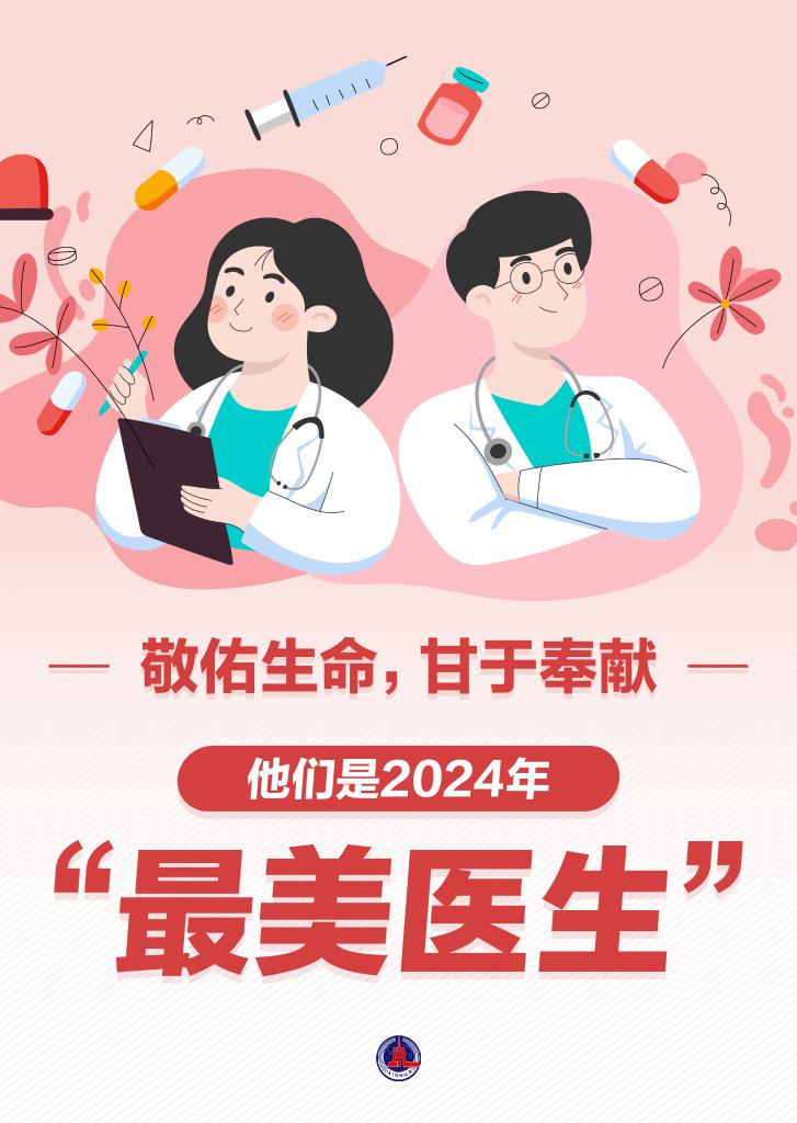 新華鮮報(bào)|致敬“白衣戰(zhàn)士”！2024年“最美醫(yī)生”發(fā)布