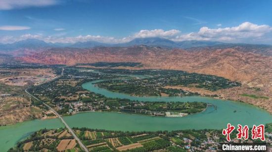 圖為青海省黃河流域。（資料圖）青海省水利廳 供圖