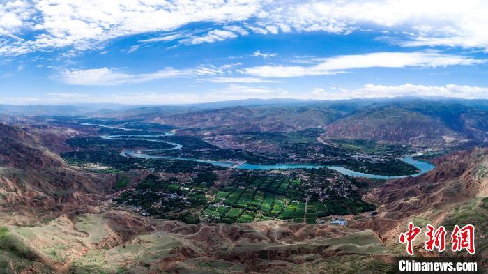 圖為青海黃河流域。(資料圖) 李玉峰 攝