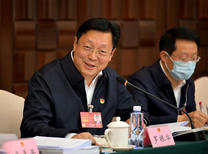 全國人大代表羅振華。