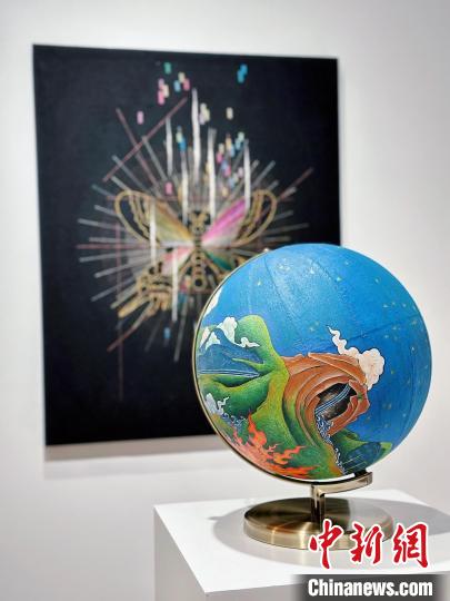 展覽現(xiàn)場。　醍醐藝術(shù)中心 供圖