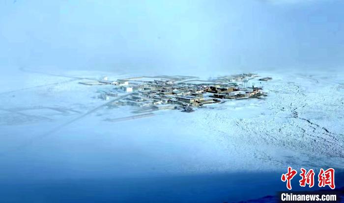 圖為普瑪江塘鄉(xiāng)冬季村景?！±丝ㄗ涌h網(wǎng)信辦供圖