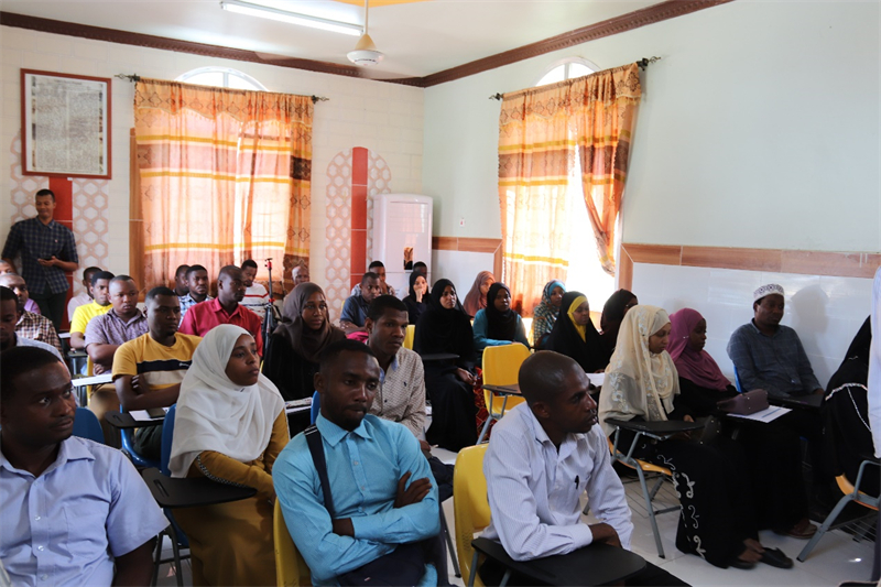 培訓(xùn)現(xiàn)場。專家組供圖