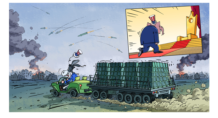 漫畫作者：馬宏亮（人民網(wǎng)版權圖片，未經(jīng)授權請勿轉載。）