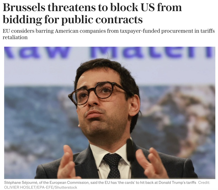 深觀察丨“只要團(tuán)結(jié)，歐盟反制美國(guó)的王牌很多”