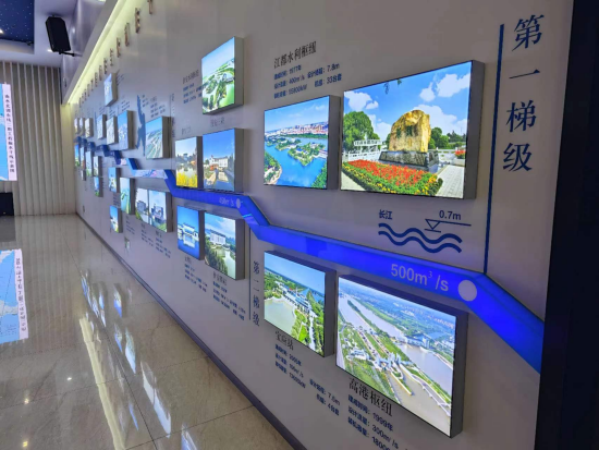 長江水跨越13級“階梯”一路北上。人民網(wǎng)記者 黃鈺攝