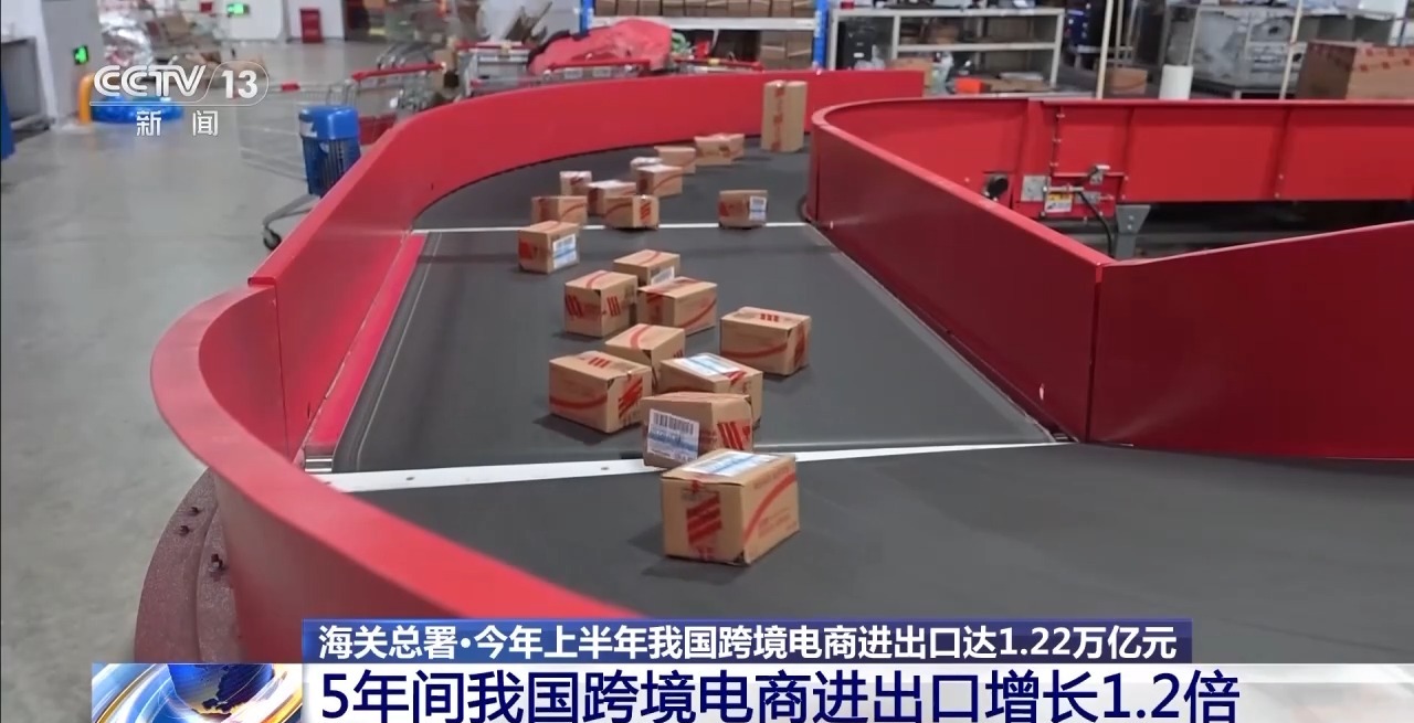 半年“跨”出1.22萬億元！我國跨境電商這樣跑出“加速度”