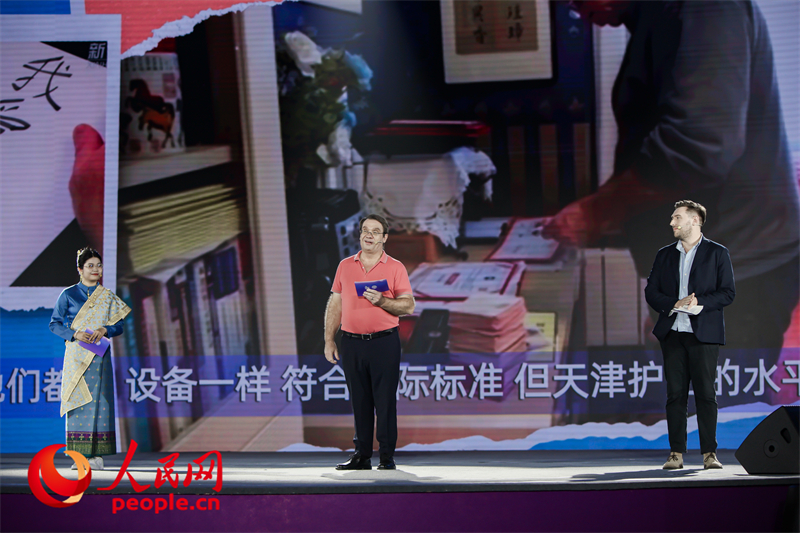 從左至右分別為馬星彤、皮安睿、柯明可。人民網(wǎng)記者 于凱攝