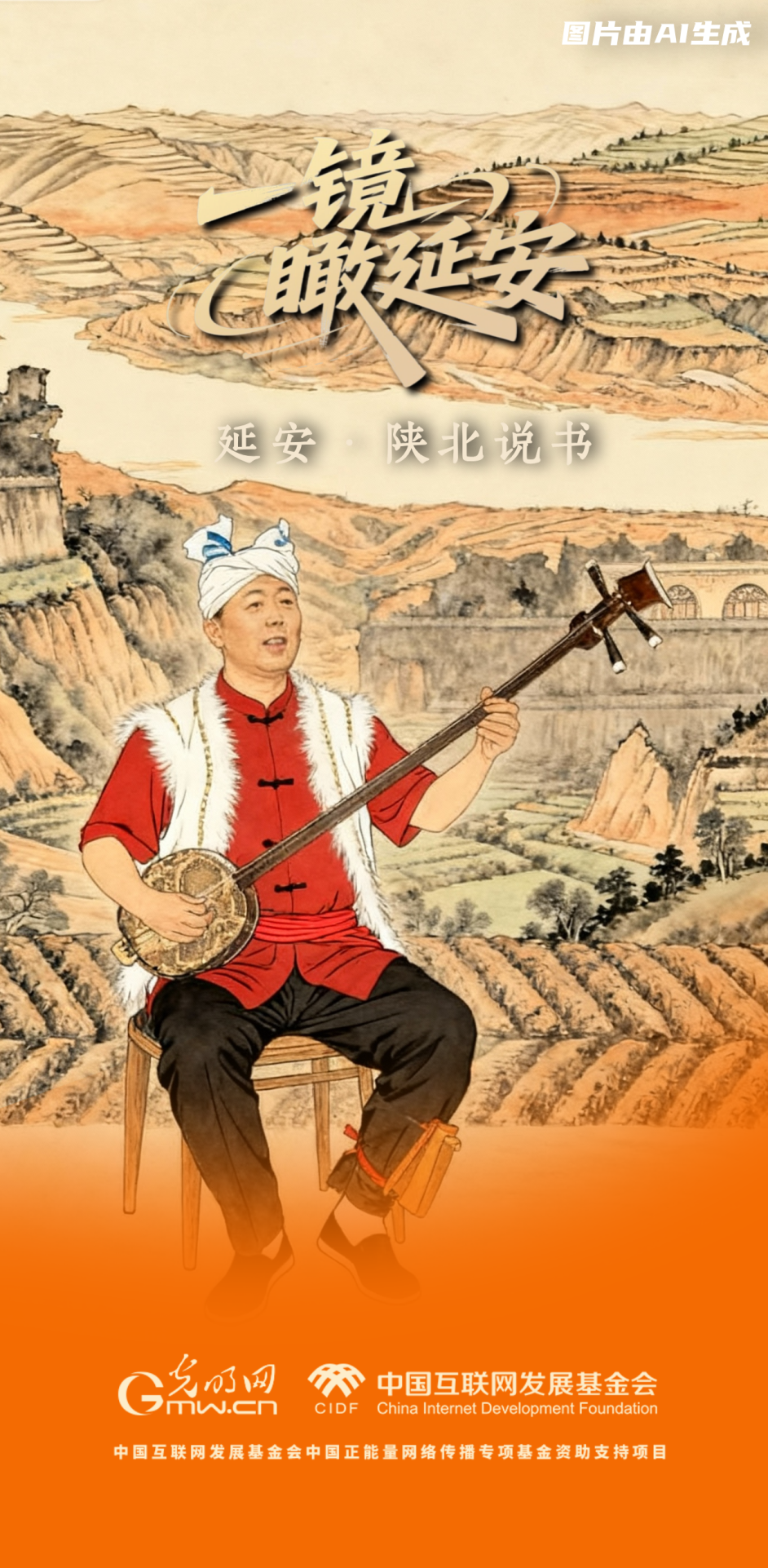 【一鏡瞰延安·AI海報(bào)】跟著這些非遺文化，感受老區(qū)風(fēng)土人情