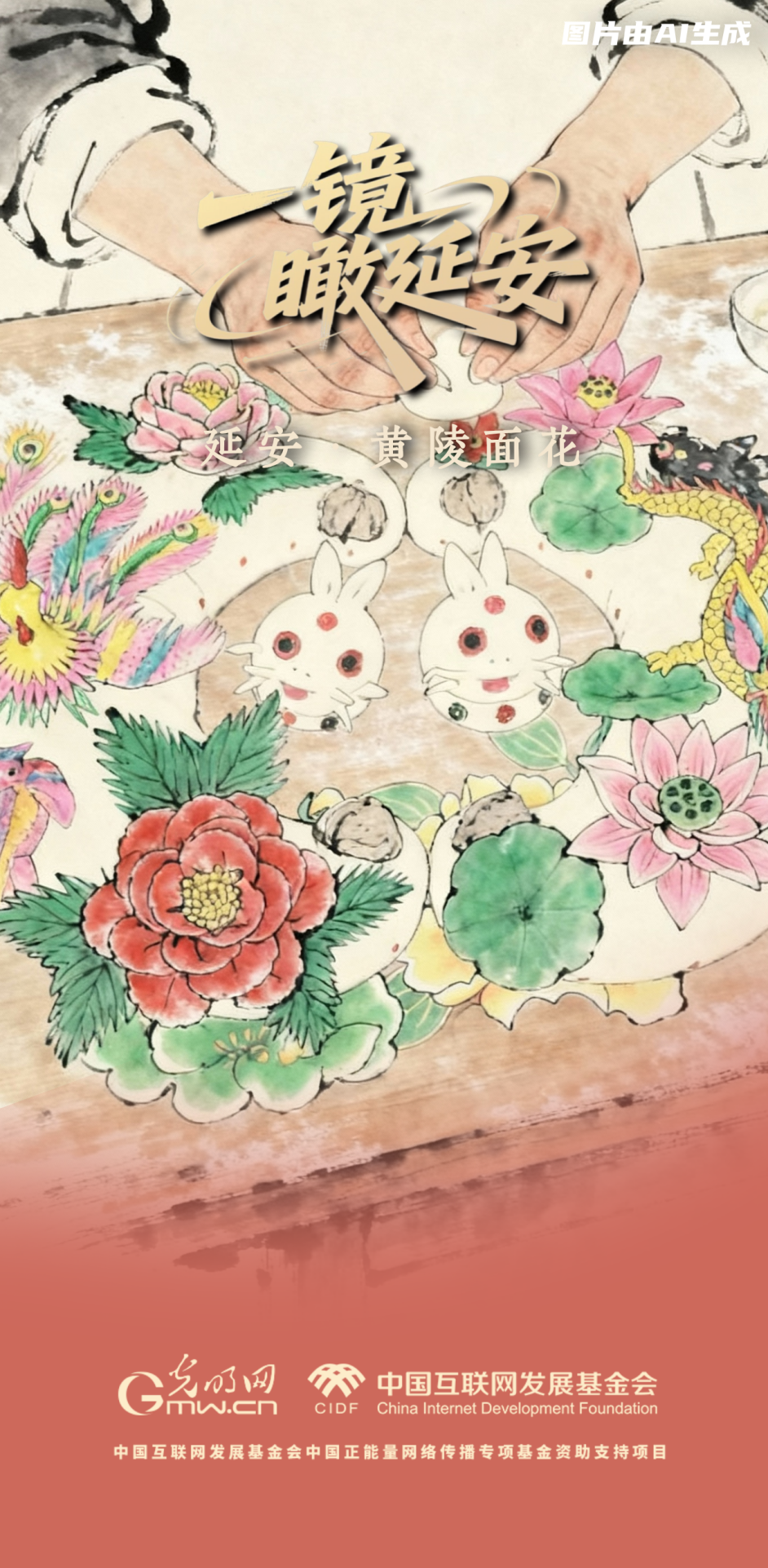 【一鏡瞰延安·AI海報(bào)】跟著這些非遺文化，感受老區(qū)風(fēng)土人情