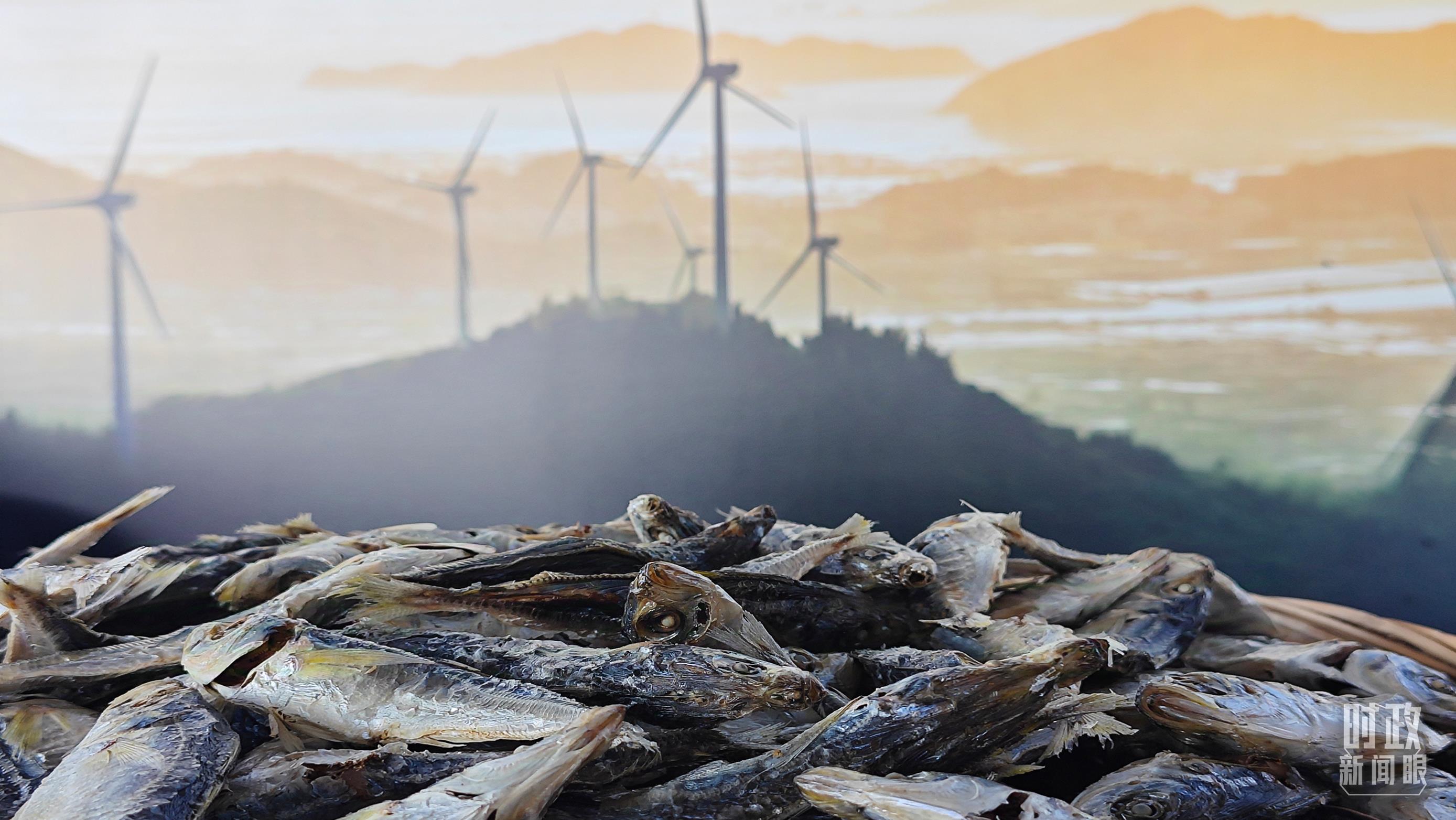 △澳角村的海產(chǎn)品。（總臺(tái)央視記者許永松拍攝）