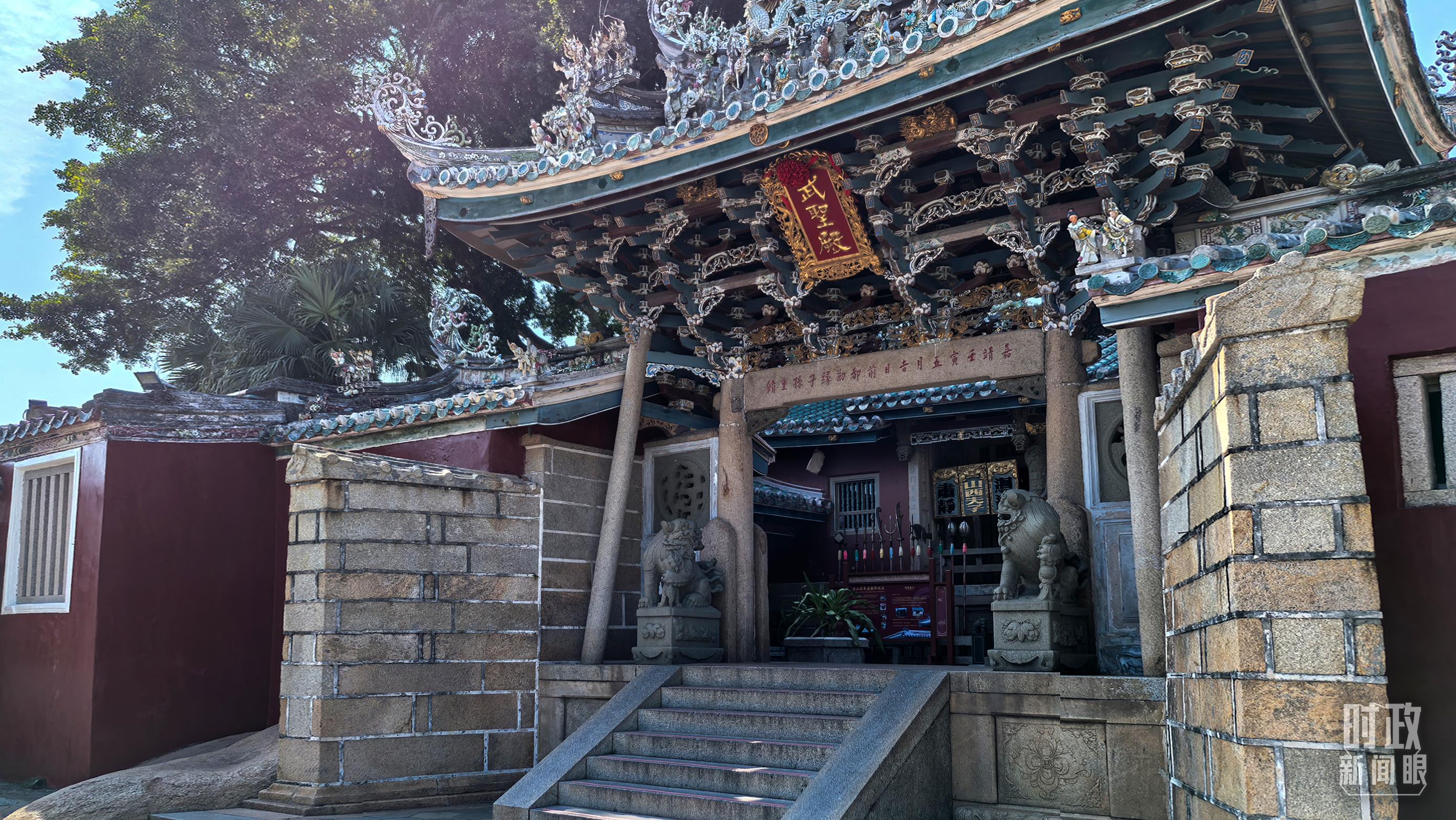 △關(guān)帝文化產(chǎn)業(yè)園。（總臺(tái)央視記者陸泓宇拍攝）