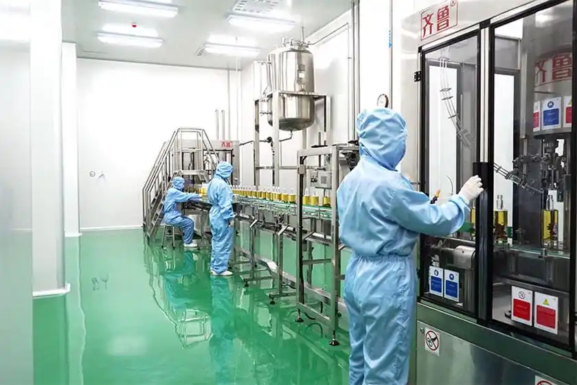 吉林省鹿產(chǎn)品生產(chǎn)車間。