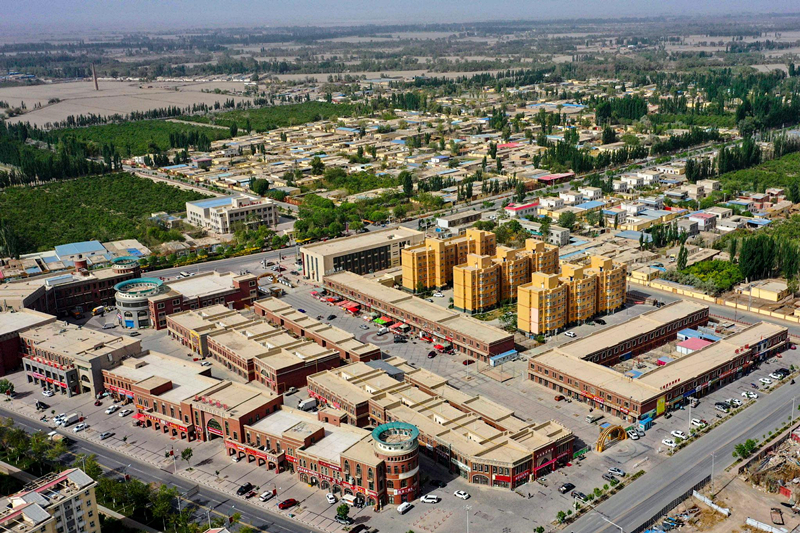 達西村新貌。