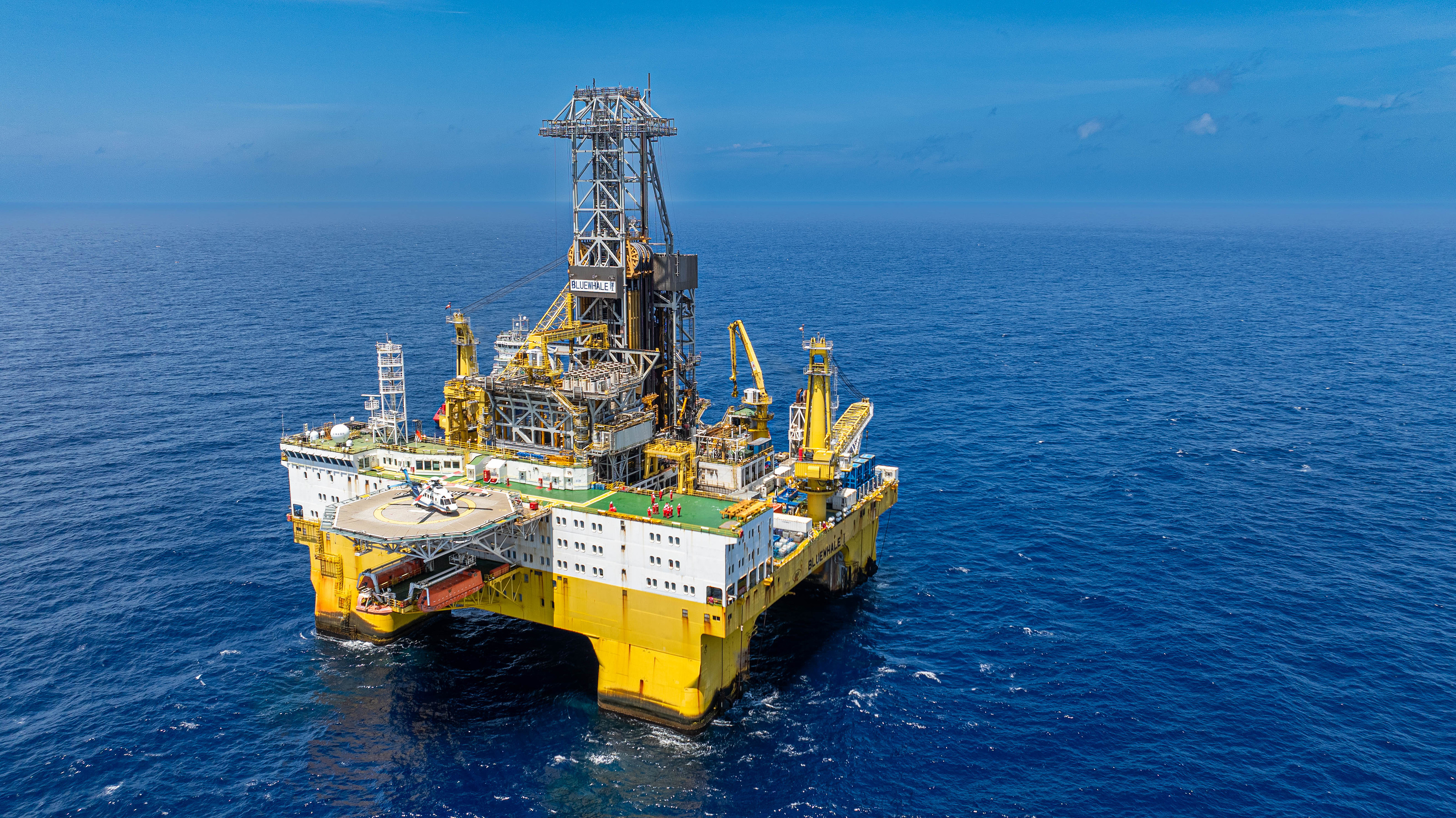 2024年8月17日，海南陵水，深海一號二期鉆井平臺。