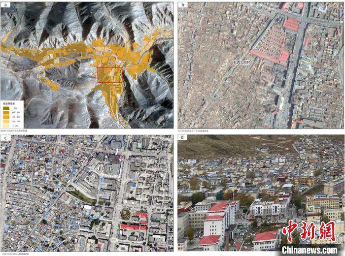 災(zāi)后重建區(qū)群眾住房條件得到根本性改善監(jiān)測結(jié)果。中科院空天院 供圖