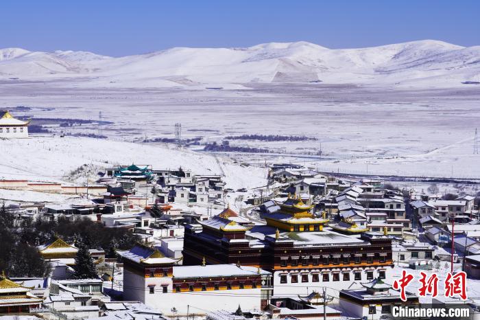 霧凇美景。　龍江燕 攝