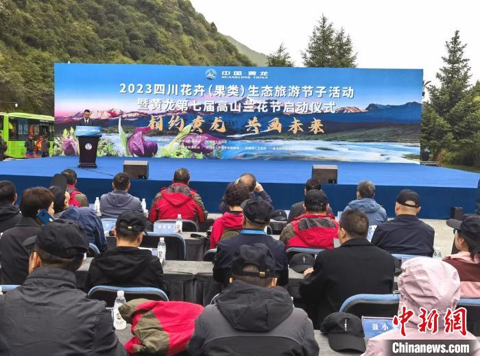 四川黃龍：生態(tài)保護效果顯著高山蘭花成旅游“一絕”