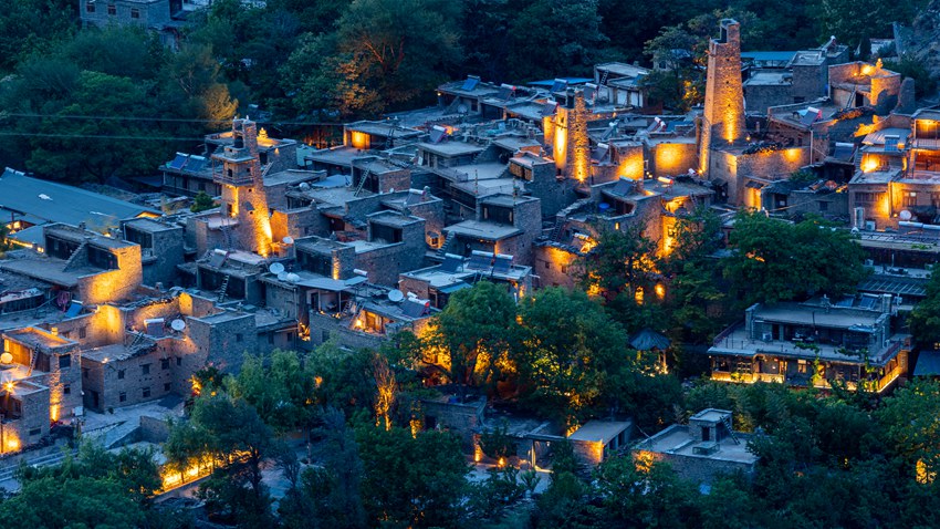 四川省阿壩州理縣桃坪村。四川省文旅廳供圖