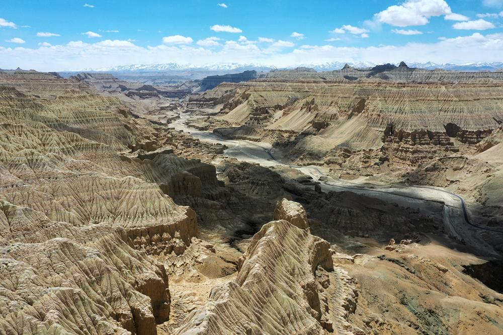 航拍土林。旦真攝