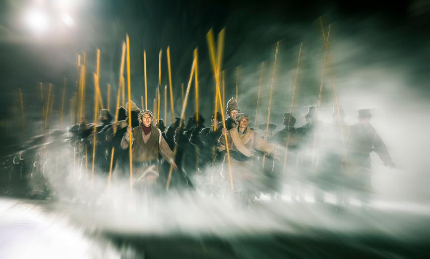 演出現(xiàn)場。蕭文松子攝