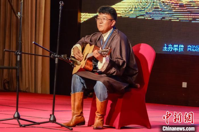 圖為選手進(jìn)行才藝展示。　西藏自治區(qū)旅發(fā)廳供圖